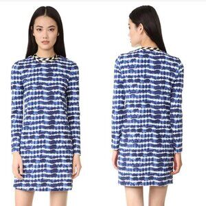 Tory Burch Hollie Tie Dye Stripe Shift Dress